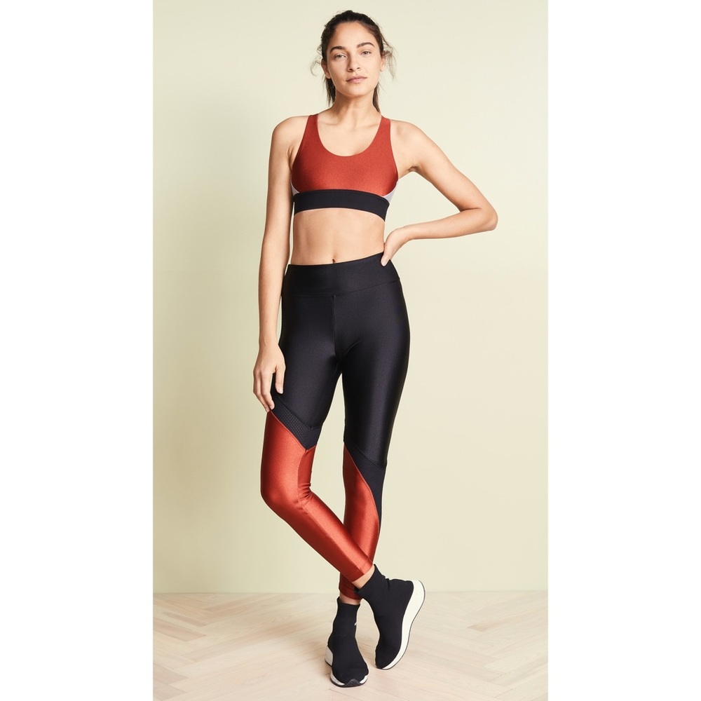 KORAL Venus High Rise Legging in Black Rouge - Picture 5 of 10